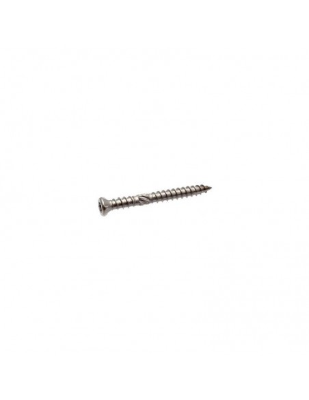 200 Vis 5x50 Inox A4 ( AISI 316 ) Autoforeuse PRO Double Filet Torx + 1 embout T20