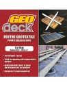 20 m² - Feutre Géotextile Noir 100 g / m² Rouleau de 2m x 10m